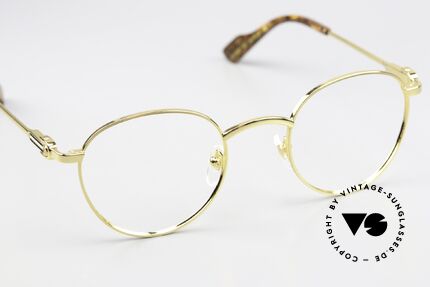 Gucci GG1222O Panto Gold-Plated 48mm, unworn, including Gucci case & cleaning cloth, Made for Men and Women