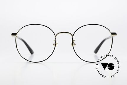 Gucci GG0297OK Round Gold Black 52mm, stylish women's glasses and men's eyeglasses, Made for Men and Women