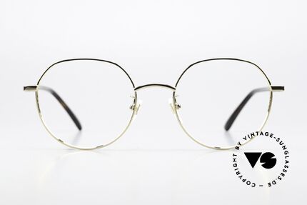 Gucci GG1349O Panto Gold-Plated 53mm, stylish women's glasses and men's eyeglasses, Made for Men and Women