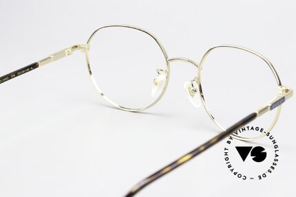Gucci GG1349O Panto Gold-Plated 53mm, frame can be fitted with any lenses (varifocal), Made for Men and Women