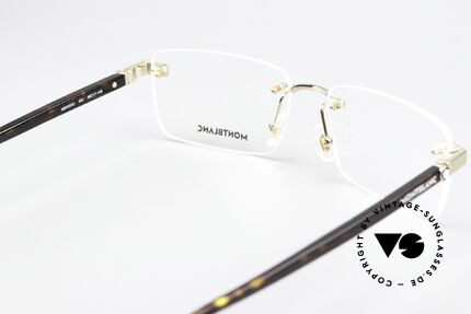 Montblanc MB0055O Noble Men's Frame Rimless, unworn gentlemen's model with orig. Montblanc case, Made for Men