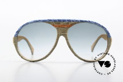 Christian Roth 's Own Genuine Alligator Skin Frame, really made for the fashion designer himself, Made for Men