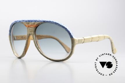 Christian Roth 's Own Genuine Alligator Skin Frame, frame covered with genuine alligator leather, Made for Men