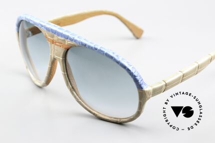 Christian Roth 's Own Genuine Alligator Skin Frame, handmade in France; unique collector's item, Made for Men