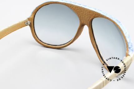 Christian Roth 's Own Genuine Alligator Skin Frame, unworn vintage rarity, absolutely one of a kind, Made for Men