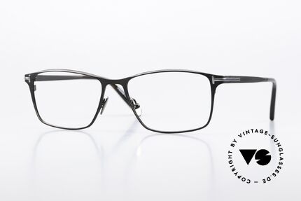 Tom Ford TF5935 Square Full Rimmed Titan Details