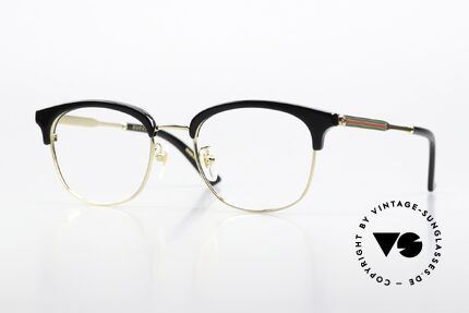 Gucci GG0590OK Combi Glasses Gold Black Details