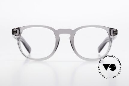 Tom Ford TF5629 Designer Frame Smoke Gray, elegant frame with spring hinges (made in Italy), Made for Men and Women