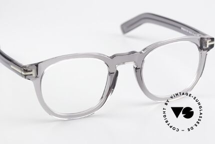 Tom Ford TF5629 Designer Frame Smoke Gray, more of a men's model; also works as women's specs, Made for Men and Women