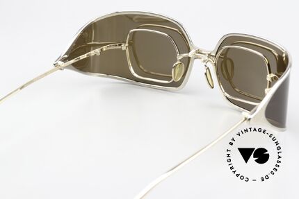 Christian Roth 14004 Two Glasses In One Model, unworn rarity (available at the time at "Air France"), Made for Men and Women