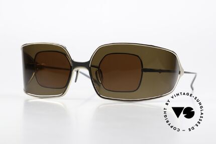 Christian Roth 14004 Pure Titanium Made In Japan, ingeniously implemented clip-on concept; see pics!, Made for Men and Women