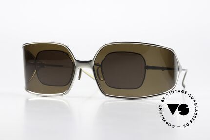 Christian Roth 14004 Small Frame Large Clip-On, ingeniously implemented clip-on concept; see pics!, Made for Men and Women