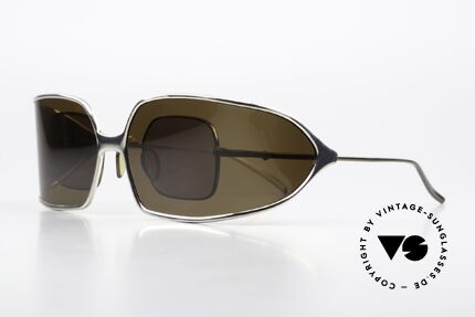 Christian Roth 14004 Small Frame Large Clip-On, small titanium frame, in size 38/26, made in Japan, Made for Men and Women