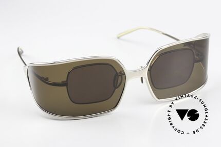 Christian Roth 14004 Small Frame Large Clip-On, a combination of functionality, art & craftsmanship, Made for Men and Women