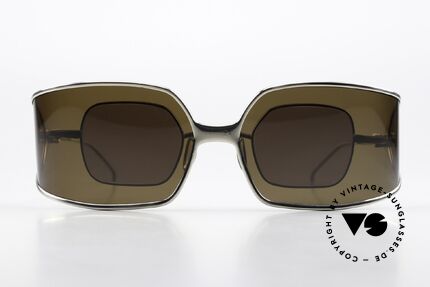 Christian Roth 14004 Small Frame Large Clip-On, small scratches on the clip = reduced to 439,- Euro, Made for Men and Women