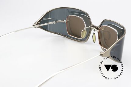 Christian Roth 14004 2 In 1 Glasses Made in Japan, unworn rarity (available at the time at "Air France"), Made for Men and Women