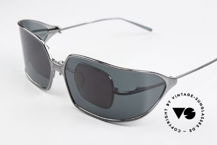 Christian Roth 14004 Polarized Wrap Around Clip, with a large wrap-around sun clip; polarized, 100%, Made for Men and Women