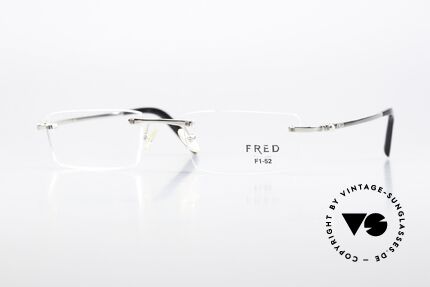 Fred Sainte-Lucie With Real Pearl On The Frame Details