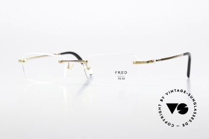 Fred Sainte-Lucie Genuine Pearl On The Frame Details