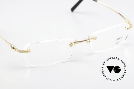 Fred Sainte-Lucie Genuine Pearl On The Frame, lens shape & lens size can be adjusted by an optician, Made for Men and Women