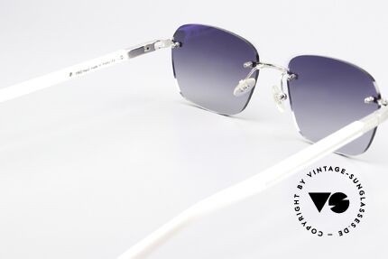 Fred Move F1 Square Rimless Sunglasses, demos have been replaced with new high-end sun lenses, Made for Men and Women