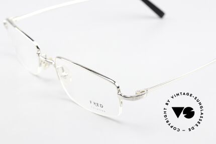 Fred Manhattan N2 Nylor Frame Platinum, unworn rarity (like all our rare vintage FRED eyeglasses), Made for Men and Women