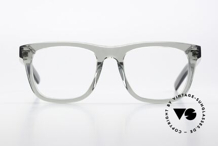 Montblanc MB0262O Men's Full Rim Specs Square, very interesting frame color in a kind of 'smoky-gray', Made for Men