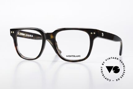 Montblanc MB0321O Square Men's Frame Acetate Details