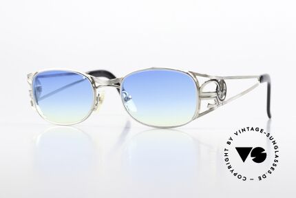 Jean Paul Gaultier 58-5101 Designer Sunglasses 1995, noble Jean Paul Gaultier 90's designer sunglasses, Made for Men and Women