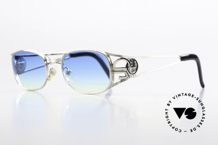 Jean Paul Gaultier 58-5101 Designer Sunglasses 1995, incredible TOP craftsmanship (You must feel this!), Made for Men and Women
