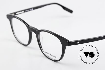 Montblanc MB0153O Classic Eyeglasses For Men, elegant men's eyeglasses; timeless acetate eyewear, Made for Men