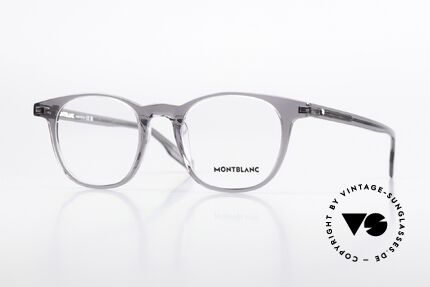Montblanc MB0153O Acetate Full Rim Glasses Details