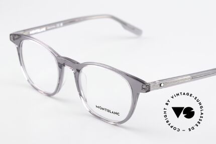 Montblanc MB0153O Acetate Full Rim Glasses, elegant men's eyeglasses; timeless acetate eyewear, Made for Men