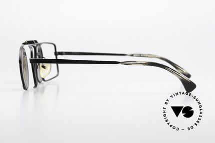 Alain Mikli 5667 / 011 Wim Wenders Movie Frame, can be used as reading glasses & sunglasses; likewise, Made for Men