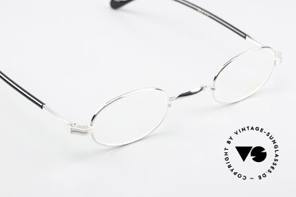 Lunor II A 08 Oval Frame Acetate Temples, approx. 25 years old UNWORN pair for lovers of quality, Made for Men and Women