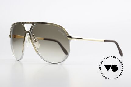 Alpina M1 80's Glasses Stevie Wonder, brown gradient sun lenses with orig. Alpina logo, Made for Men