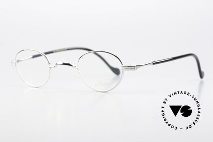 Lunor II A 03 Version With Acetate Temples, XS size 37,5/26, can be glazed with strong prescriptions, Made for Men and Women