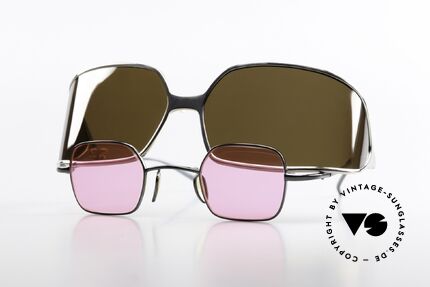 Christian Roth 14004 Gunmetal With Gold Clip-On Details