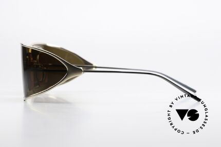 Christian Roth 14004 Gunmetal With Gold Clip-On, thus, two pairs of glasses in one, simply practical, Made for Men and Women