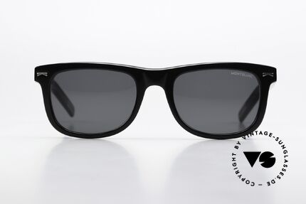Montblanc MB0260S Square Sunglasses Acetate, model MB0260S, size 53/21 (140mm frame width), Made for Men