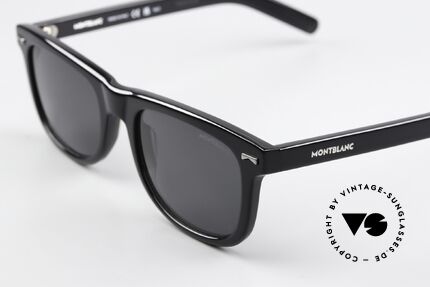 Montblanc MB0260S Square Sunglasses Acetate, elegant men's sunglasses with 100% UV protection, Made for Men