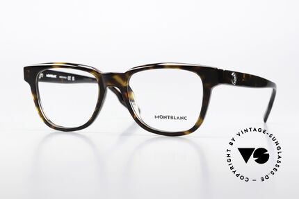 Montblanc MB0178O Full Rim Acetate Glasses Details