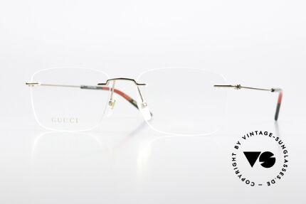 Gucci GG0399O Rimless Frame Made In Italy Details