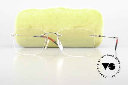 Gucci GG0399O Rimless Frame Made In Italy, rimless frame can be glazed optionally; made in Italy, Made for Men