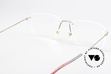 Gucci GG0399O Rimless Frame Made In Italy, unworn gentlemen's model with original GUCCI case, Made for Men