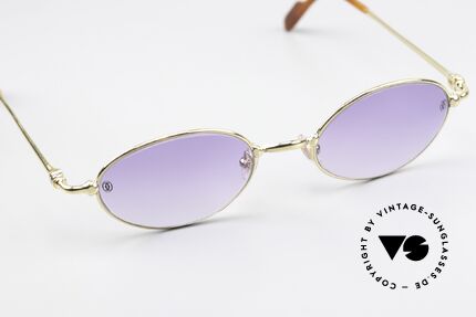 Cartier Filao - S Small Oval 90s Shades 22ct, NO retro sunglasses; an old original from app. 1999!, Made for Men and Women