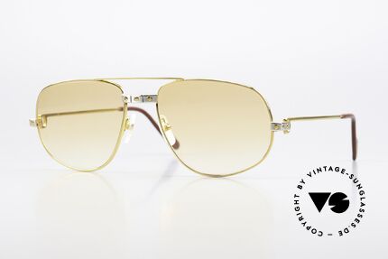Cartier Romance Santos - L Luxury Sunglasses 1980's Details