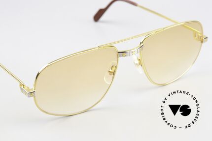 Cartier Romance Santos - L Luxury Sunglasses 1980's, 2. hand model, but like new condition (incl. Cartier box), Made for Men