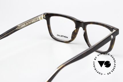 Montblanc MB0322O Full Rim Acetate Tortoise, frame (M size) can be glazed with lenses of any kind, Made for Men and Women