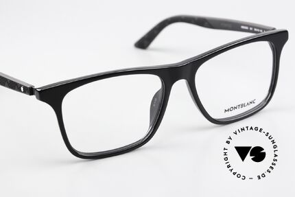 Montblanc MB0359O Sporty Glasses Classic, tangible premium quality, very sporty fit, made in Italy, Made for Men
